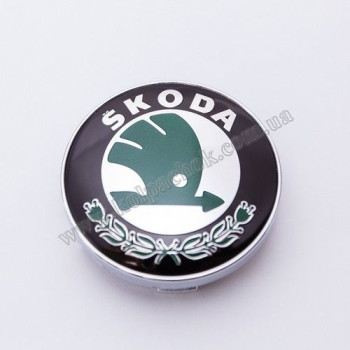 Ковпачок на диски Skoda (60мм) Ковпачок на диски Skoda (60мм)