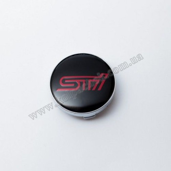 Колпачок на диски Subaru STI (60мм) Колпачок на диски Subaru STI (60мм)