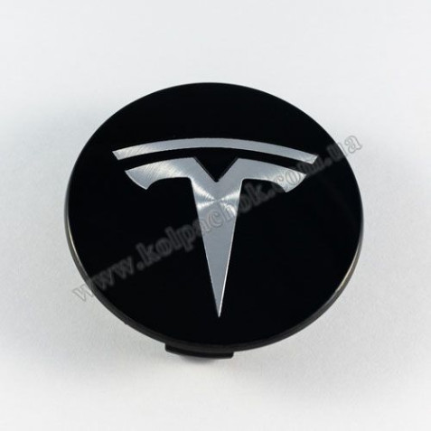 Ковпачок на диски Tesla чорний (57мм)