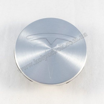 Ковпачок на диски Tesla хром (57мм) Ковпачок на диски Tesla хром (57мм)