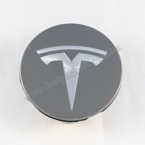 Ковпачок на диски Tesla графіт (57мм)