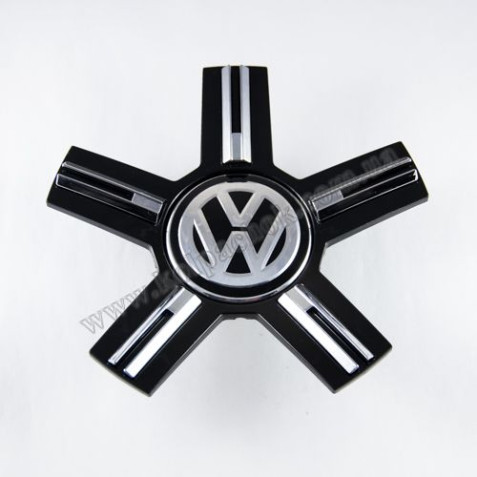 Ковпачок на диски VolksWagen new чорний (зірка)