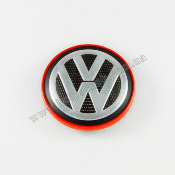 Ковпачок на диски VolksWagen червоний кант 5G0601171 (66мм) Ковпачок на диски VolksWagen червоний кант 5G0601171 (66мм)