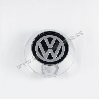 Ковпачок на диски VolksWagen конус/хром (62-68мм)