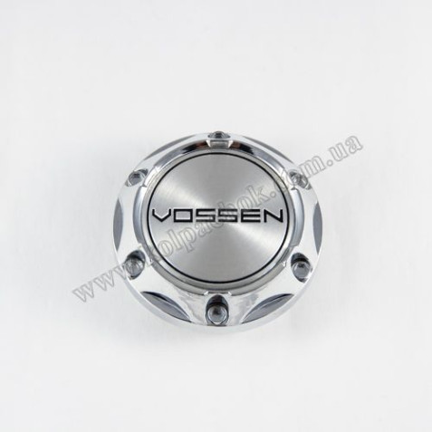 Ковпачок на диски Vossen конус/болти/хром (56-64мм)