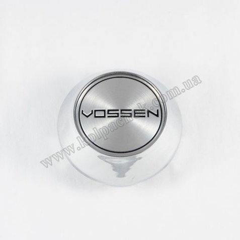 Ковпачок на диски Vossen конус/хром (59-65мм)