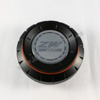 Ковпачок на диски ZW чорний конус/сірий лого 960K64 (57-64мм) Ковпачок на диски ZW чорний конус/сірий лого 960K64 (57-64мм)