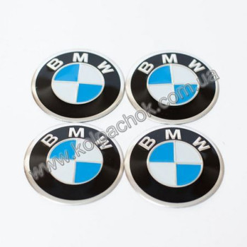 Наклейки для колпачков на диски BMW (55мм) Наклейки для колпачков на диски BMW (55мм)