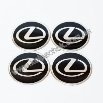 Наклейки для ковпачків на диски Lexus (55мм) Наклейки для ковпачків на диски Lexus (55мм)