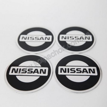 Наклейки для ковпачків на диски Nissan (60мм)