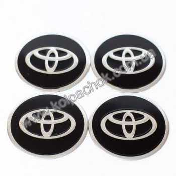 Наклейки для ковпачків на диски Toyota (60мм) Наклейки для ковпачків на диски Toyota (60мм)