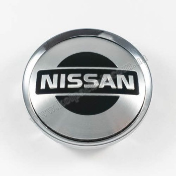 Ковпачок Nissan сірий/чорний лого для дисків Rial Alutec N32 (64мм) Ковпачок Nissan сірий/чорний лого для дисків Rial Alutec N32 (64мм)