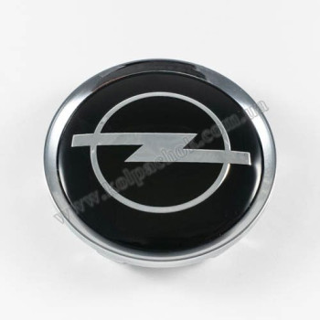 Ковпачок Opel чорний/білий лого для дисків Rial Alutec N32 (64мм) Ковпачок Opel чорний/білий лого для дисків Rial Alutec N32 (64мм)