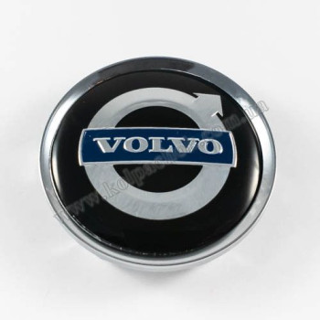 Колпачок Volvo черный/хром лого для дисков Rial Alutec N32 (64мм) Колпачок Volvo черный/хром лого для дисков Rial Alutec N32 (64мм)