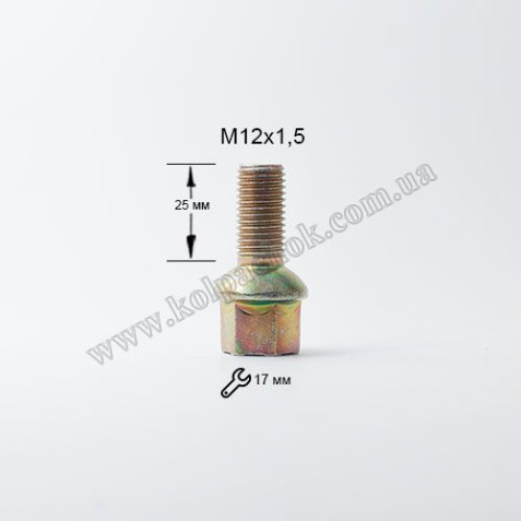 Болт сфера 12х1, 5х25 FEBI 06963
