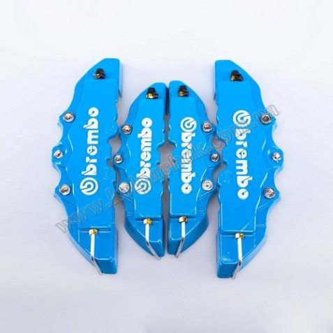 Накладки на супорти Brembo сині