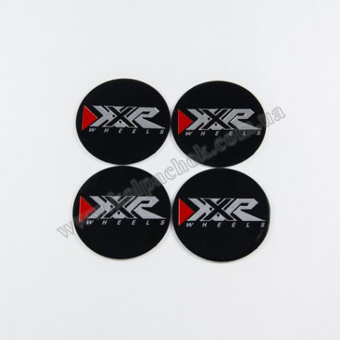Наклейки для колпачков на диски XXR Wheels (45мм)