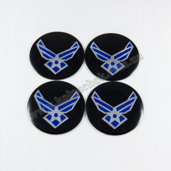 Наклейки для ковпачків на диски Emblem (56мм)