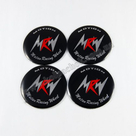 Наклейки для ковпачків на диски Matan Racing Wheels (56мм)