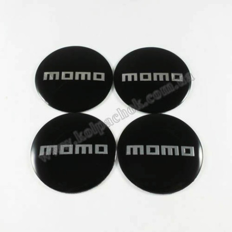 Наклейки для колпачков на диски momo (56мм)