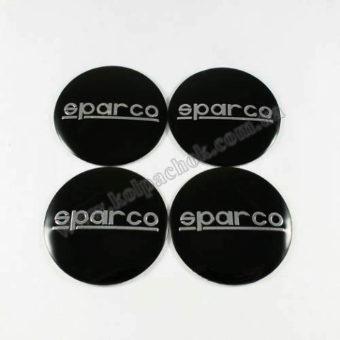 Наклейки для колпачков на диски Sparco (56мм)