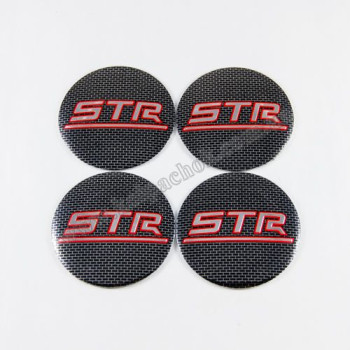 Наклейки для колпачков на диски STR Racing (56мм) Наклейки для колпачков на диски STR Racing (56мм)