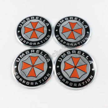 Наклейки для колпачков на диски Umbrella Corporation / 2 (56мм) Наклейки для колпачков на диски Umbrella Corporation / 2 (56мм)