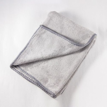 Салфетка из микрофибры, светло серая. 35х40см.