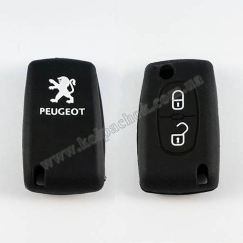 Силіконовий чохол для ключа Peugeot