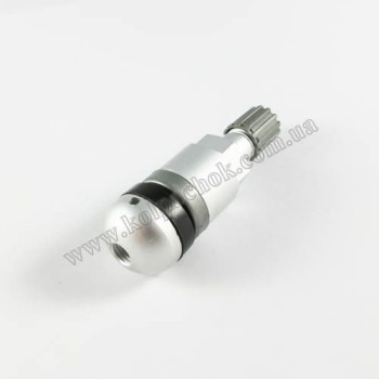 Серый матовый разборной вентиль для дисков (под датчик) TPMS-17 Серый матовый разборной вентиль для дисков (под датчик) TPMS-17