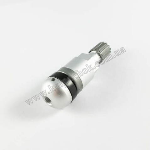 Сірий матовий розбірний вентиль для дисків (під датчик) TPMS-17