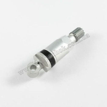 Серый матовый разборной вентиль для дисков (под датчик) TPMS-15 Серый матовый разборной вентиль для дисков (под датчик) TPMS-15
