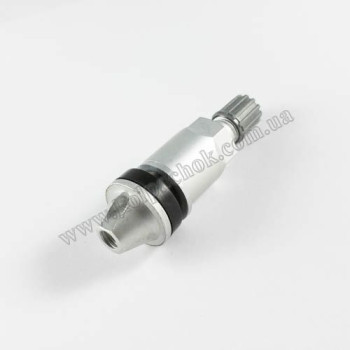 Сірий матовий розбірний вентиль для дисків (під датчик) TPMS-08
