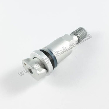 Сірий матовий розбірний вентиль для дисків (під датчик) TPMS-12