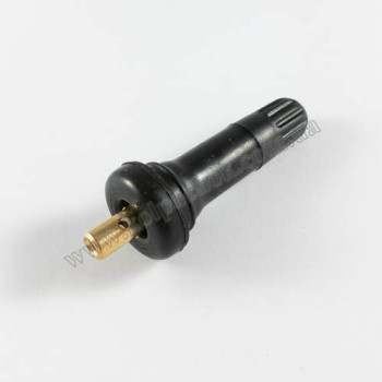 Чорний гумовий вентиль для дисків (під датчик) TPMS-01-1 Чорний гумовий вентиль для дисків (під датчик) TPMS-01-1