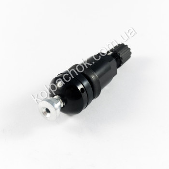 Черный разборной вентиль для дисков (под датчик) TPMS-17-bl Черный разборной вентиль для дисков (под датчик) TPMS-17-bl