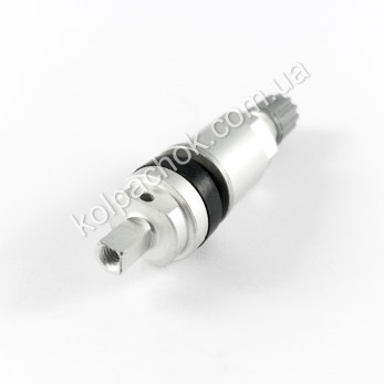 Серый матовый разборной вентиль для дисков (под датчик) TPMS-24 Серый матовый разборной вентиль для дисков (под датчик) TPMS-24