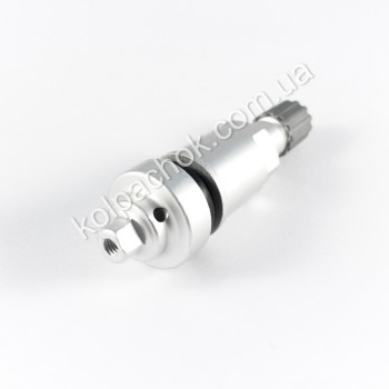 Серый матовый разборной вентиль для дисков (под датчик) TPMS-25 Серый матовый разборной вентиль для дисков (под датчик) TPMS-25